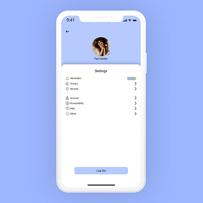 Settings Page app dailyui dailyui007 design designs illustrator interface settings ui ui design ui developer ux ux design vector web design