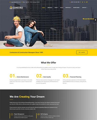 I will design and develop a beautiful wordpress website branding buisness design elementor elementor pro entrepreneur landing page design responsive design website wordpress