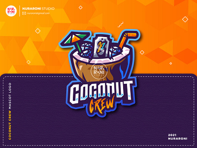 Coconut Crew Mascot Logo cartoon cartoon character character esport esport team esportlogo gaming illustration logo logo design logo ideas logo inspiration mascot mascotlogo streamers twitch twitch.tv vector youtube youtube banner