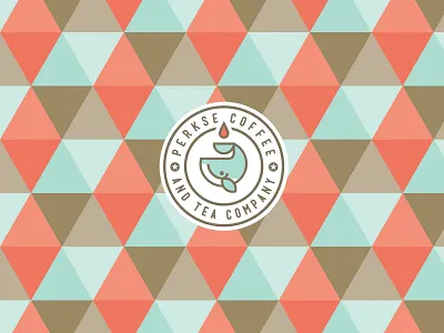Perkse Coffee & Tea Company branding coffee logo packaging tea whale