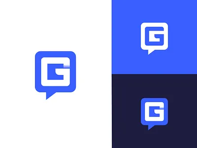 Chat Bubble Logo Design blog branding chat chatbubble communication conversation illustration logo logodesign logodesigner logomark