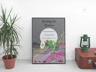 POSTER THEME1 branding design flat gouache illustration illustrator logo poster design typography vector