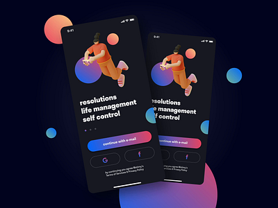 MOTIME RESOLUTIONS APP ONBOARDING app application application design application ui buttons design ios onboarding onboarding screens onboarding ui resolutions ui ui design ux ux design