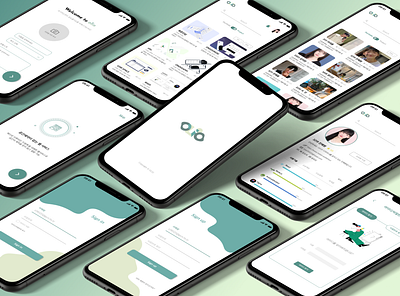 App Design - olio app appdesign design figma figmadesign schoolproject student project uiux uiux design uiuxdesign