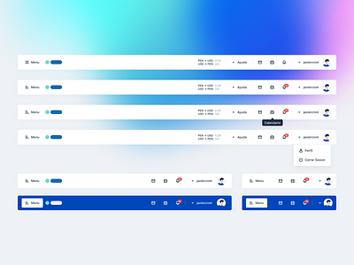 CRM Software Navigation UI interface nav nav inspiration navbar navigation navigation app navigation bar navigation design navigation menu navigation system peru product product design ui