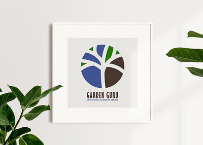 Garden Guru brand branding design designer dweetdesign garden gardenguru graphic design guru landscape logo service uk