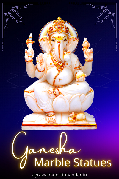 Best Quality Ganesh Marble Moorti in Jaipur - Agrawal Moorti Bha agrawal marble moorti agrawal moorti bhandar design handicrafts illustration marble marble moorti marble statues