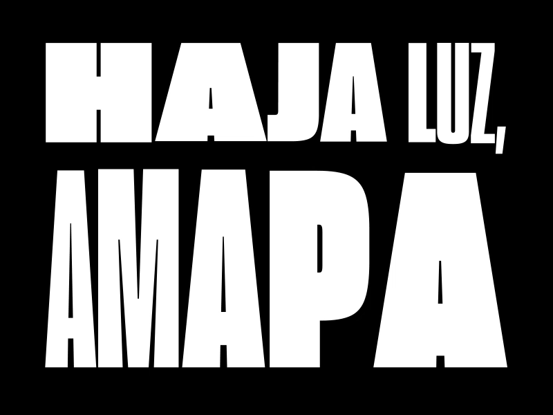 Haja luz, Amapá after effects motion motion design motiongraphics type typographic typography