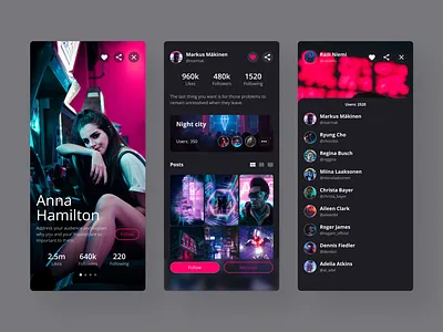 Live streaming App Design app design app ui ux design mockups mockups design streaming app ui ui design ui ux design wireframes wireframes design