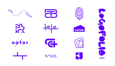 Logofolio 2020 branding design icon logo minimal