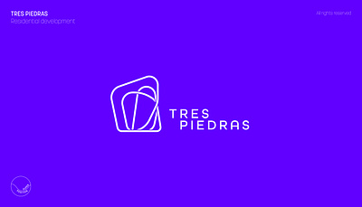 TRES PIEDRAS brand identity graphic design icon logo logo design logotype minimal