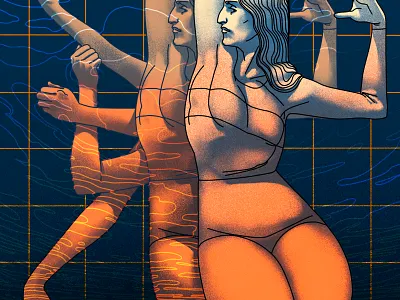 Eefje de Visser artist digital art digital drawing drawing illustration illustrator lighting music musician muziek photoshop playlist portrait procreate spotify underwater