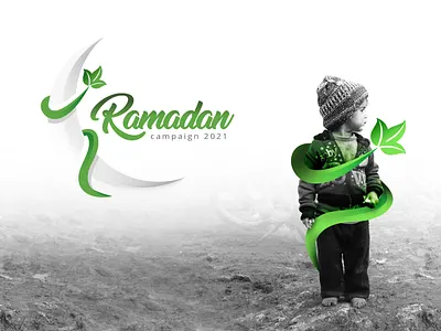 Ramadan Campaign 2021 aid camps childhood children donation living logo muslim ramadan ramadhan