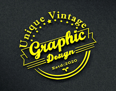 retro vintage logo creative logo flat logo logo professional logo unique logo vintage logo