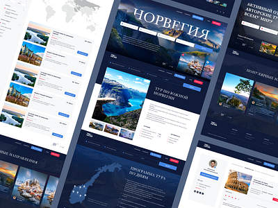 Trip Matrix Landing Page Design-2 design graphic design landing landingpage typography ui ux web web design website