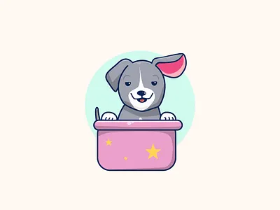 Sleepy Dog app design design art dog illustration illustrator