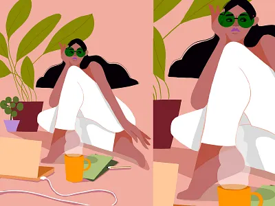 Bosslady botanicalart branding computer digital illustration editorial illustration freelance illustrator girlboss illustration illustration art illustrator magazine illustration new work packagingdesign plant illustration vectorillustration woman woman illustration