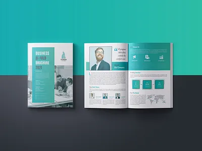 "BUSINESS BI-FOLD BROCHURE 2021" adobe indesign bifold brochure bifold brochure design brand identity branding branding and identity branding design brochure brochure design brochure layout business brochure design color idea company profile company profile design company proposal corporate brochure design design design idea proposal