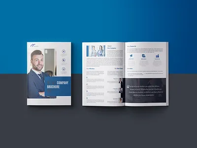 "BI-FOLD COMPANY BROCHURE 2021" adobe indesign annual report bifold brochure design booklet design brand design brand identity branding branding design brochure brochure design brochure mockup business brochure design color idea company profile corporate branding corporate brochure corporate brochure design design design idea print design