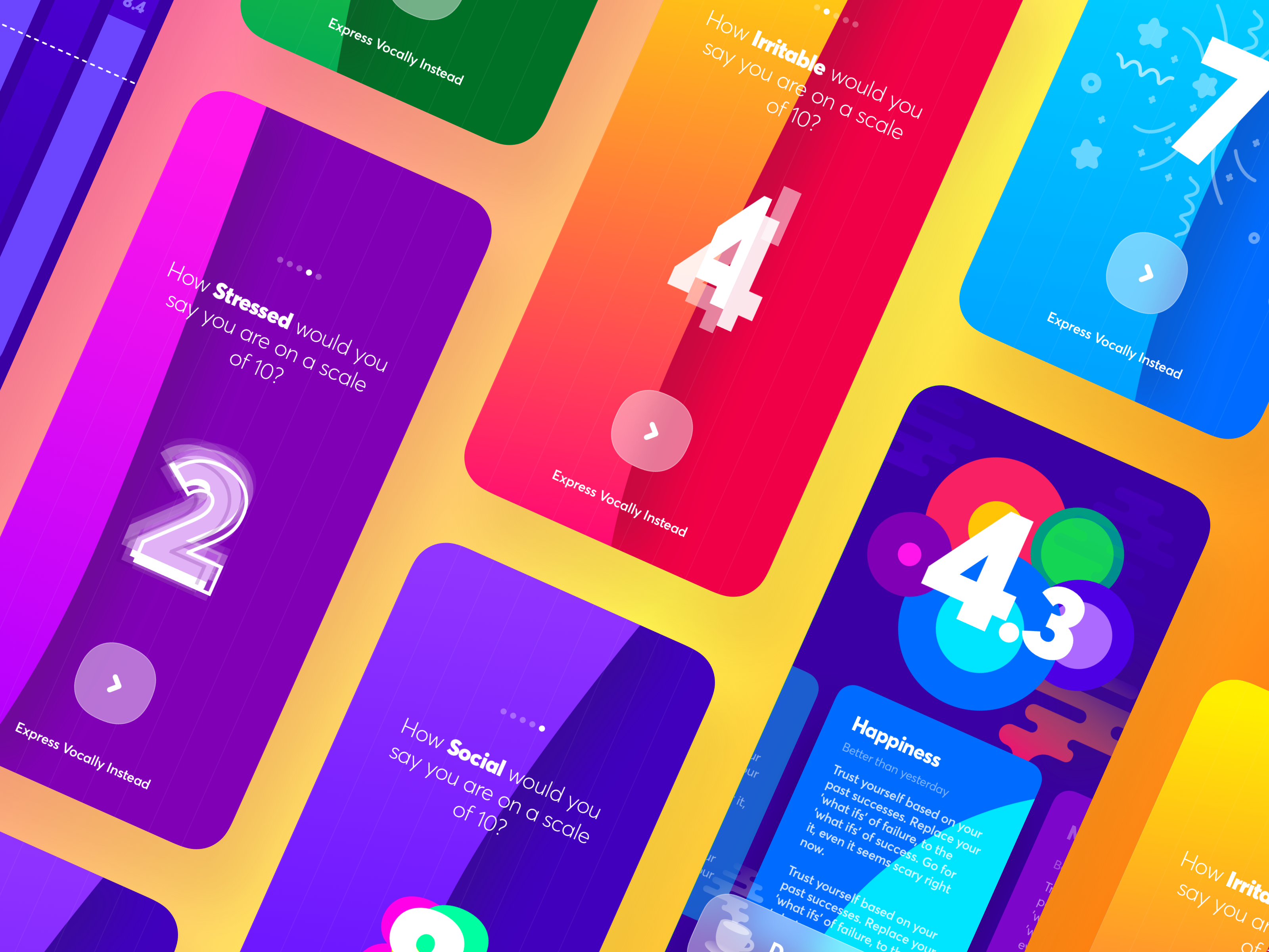 Example of Joye App. Onboarding Sequence