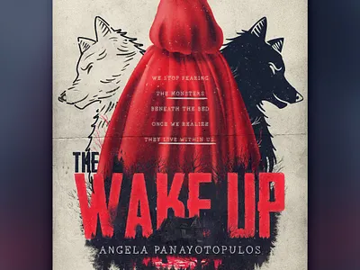 The Wake up book cover book book cover bookcoverdesign design illustration typography