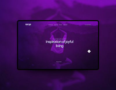 Landing Page Design | Top 2020 Yoga Class branding design designer illustration logo panditinc typography ui ux