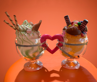 Ice Cream cake chocolate cream cup dessert heart ice ice cream icecream vanilla