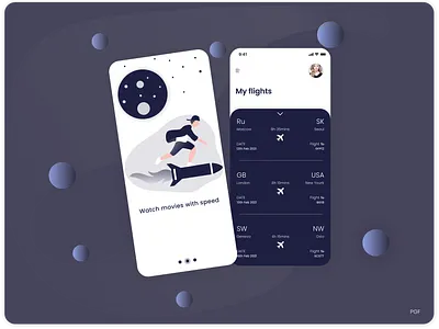 Travel Application Shot - Ux/Ui Design ✈️ app application design free illustration shot travel ui ux web