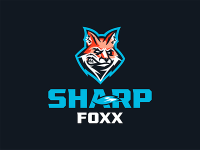 Sharp Foxx | Branding analytics bold brad identity branding custom type fox fox logo fox mascot games identity design illustration illustrator logo logotype mascot logo online betting sharp sports branding sports logo vector illustration