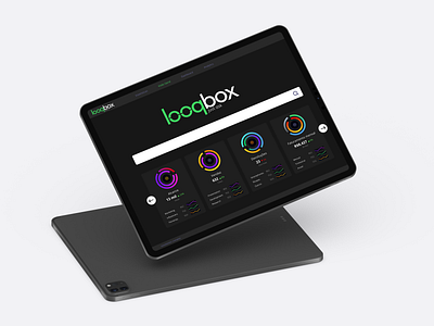 looqbox - Redesign design redesign site design ux web