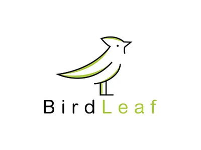 Bird leaf art branding design flat graphic design graphicdesign illustrator logo minimal typography vector