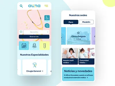 Health App Mobile app branding design design interface design web health app healthcare illustration medical app minimal website wireframe