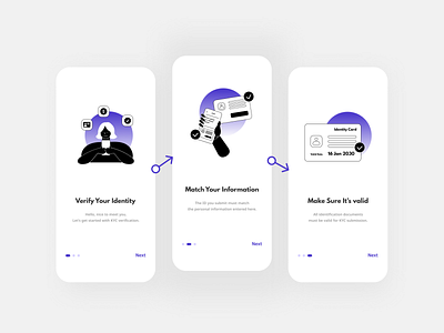 Onboarding app design illustration minimal ui ux