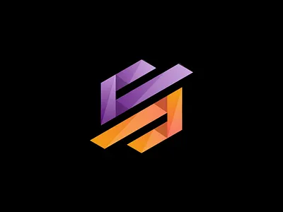 DPS polygon logo branding icon illustration logo modren monogram polygon typography ui ux vector web