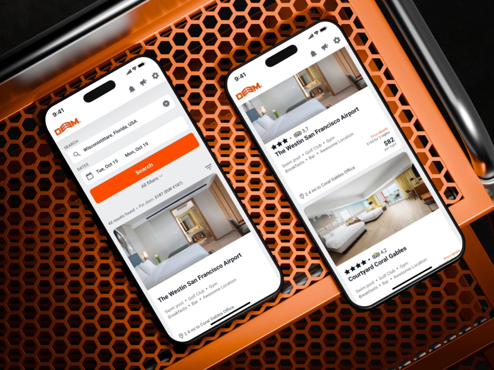 Deem Business Travel App