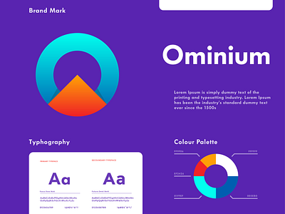 Ominium Logo Design app logo brand design brand identity brand mark brand strategy brand style brand style guide branding branding book icon logo design logo inspiration logotype minimalist logo modern logo o letter o letter logo o logo typogaphy ui