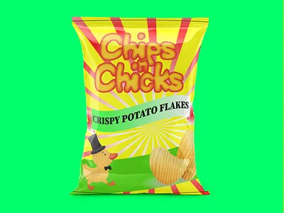 Snacks Packing Mockup