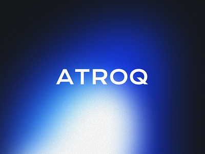 ⚙️Logo for ATROQ design logo minimal typography