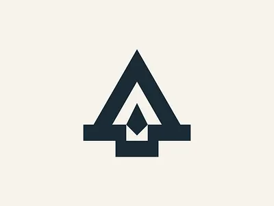 A Logo (Unused Mark) abstract logo branding branding and identity branding design freelance designer icon logo logo design simple logo visual identity