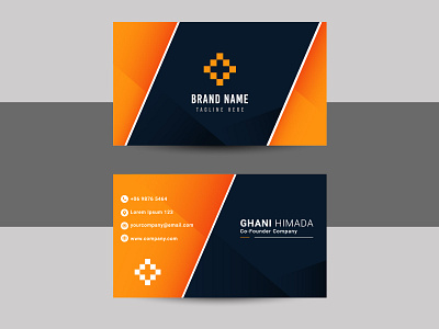 name card branding business card company name card design name logo namecard