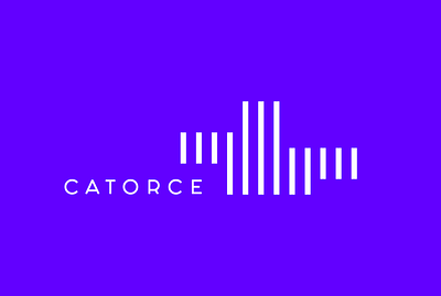 CATORCE graphic design logo logotype minimal