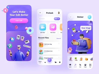 Editing App app design app ui design dribbble best shot editing imran ios app design minimal photo popular product design trending ui design user experience ux