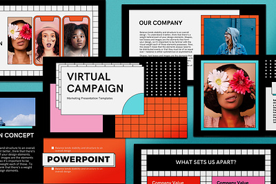 Virtual Campaign PowerPoint Presentation black campaing corporate minimal modern multipurpose powerpoint powerpoint design powerpoint presentation powerpoint template powerpoint templates presentation template social media social media template tech technology virtual virus web design website