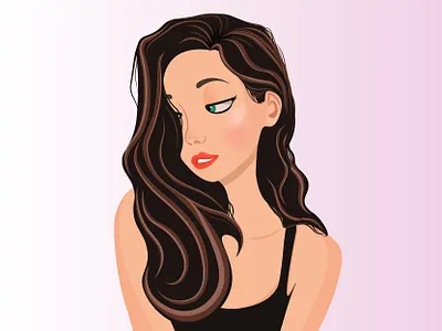Girl illustration adobe adobe illustrator art artist beauty cartoon character design girl girl character girl illustration illustration illustrator vector 드로잉 일러스트
