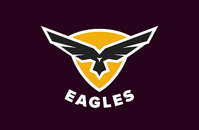 Sports Team Logo dailylogo dailylogochallenge day 32 eagles logo sports team vector
