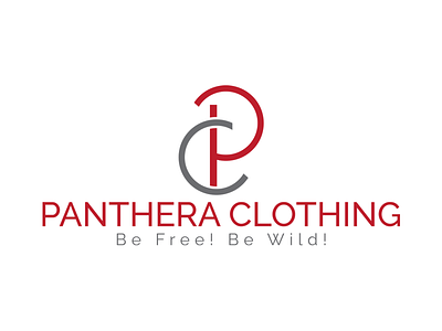 PANTHERA CLOTHING 3d logo design design illustration logo vector