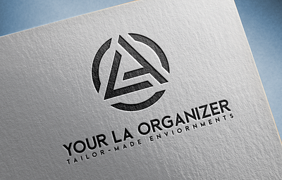 Your LA Organizer 3d logo design design illustration logo vector