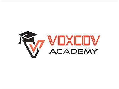 Voxco Academy 3d logo design design illustration logo vector