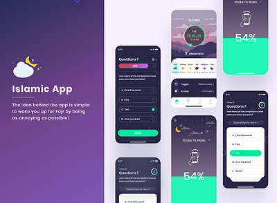 Islamic App design designconcept islamic islamic design mobile app mobile ui ui ux mobile app design uidesign uiux