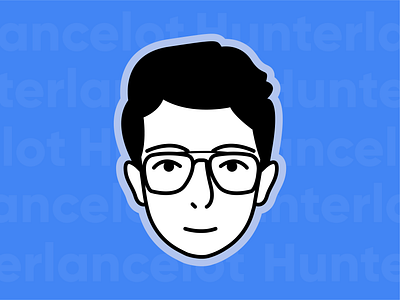 Hunterlancelot anime avatar brand brand design brand identity brand style guide caricature cartoon character creative design hunterlancelot logo logo design mascot mascotlogo minimal minimalistic quarantine zahid hossain